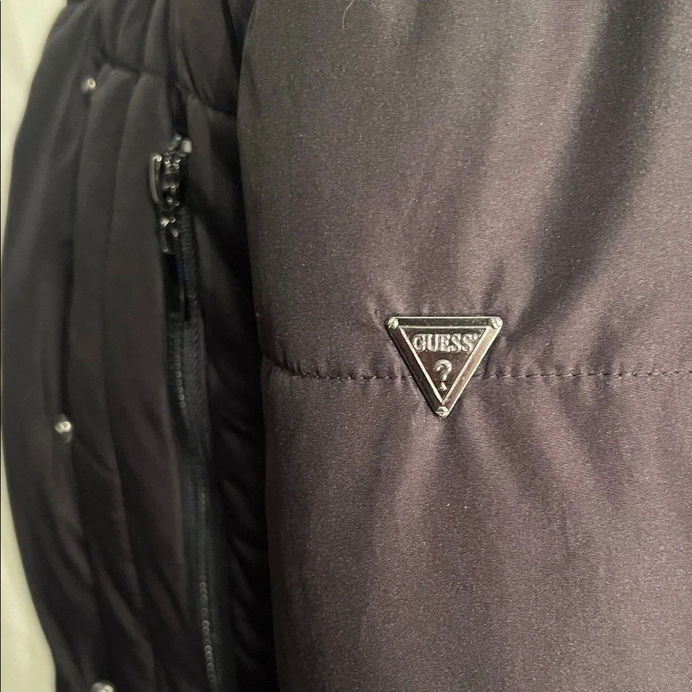 Guess Women's Black Puffer Jacket - Picture 6 of 15